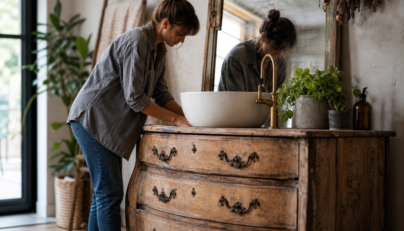 L’art de détourner les meubles anciens pour une déco surprenante