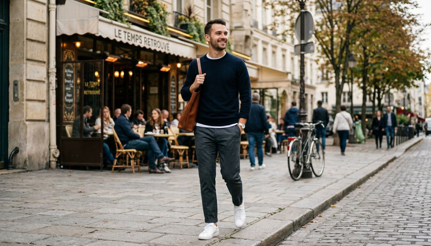 L’intemporel revisité : comment les hommes s’approprient les basiques cette saison